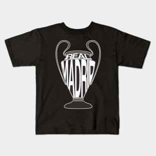 Real Madrid Champion Illustration Kids T-Shirt